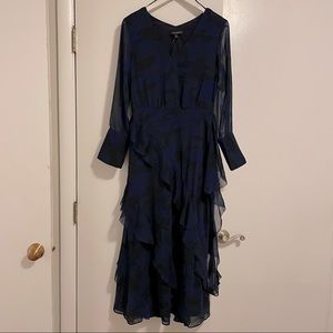 Banana Republic Blue and Black Dress